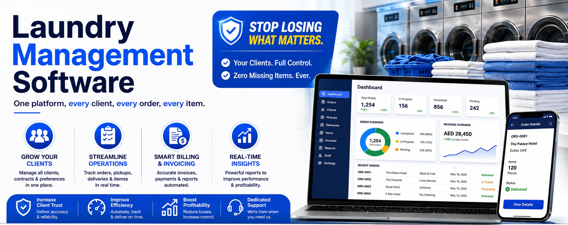 best laundry management software